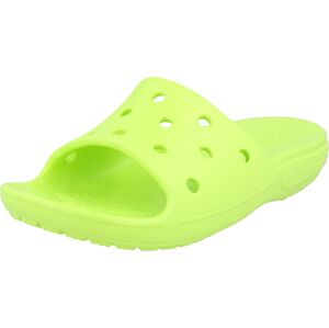 Crocs Plážová/koupací obuv 'Classic Slide' svítivě zelená