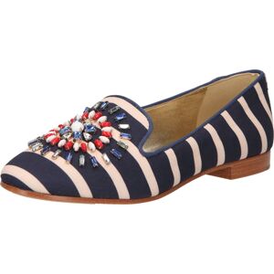 Kate Spade Slipper 'TIA FIREWORKS' marine modrá / červená / stříbrná / offwhite