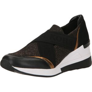 Slip on boty 'GEENA' MICHAEL Michael Kors zlatá / černá