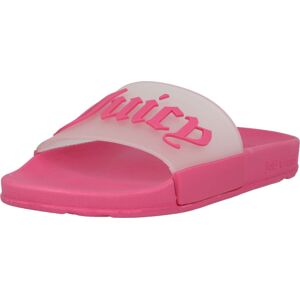 Pantofle 'SEANA' Juicy Couture pink / průhledná