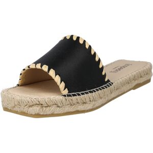 Espadrilky 'Raphia' espadrij l´originale černá