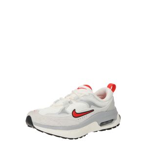 Tenisky Nike Sportswear světle béžová / světle šedá / červená