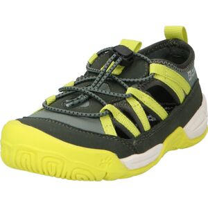Sportovní boty 'VILI' Jack Wolfskin limone / nefritová / tmavě zelená