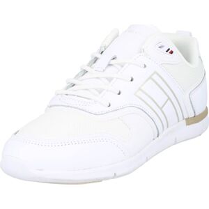 TOMMY HILFIGER Tenisky zlatá / bílá