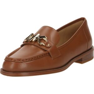 Slipper 'TIEGAN' MICHAEL Michael Kors hnědá / zlatá