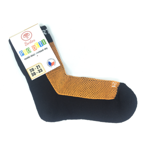 Ponožky Surtex 80% Merino Oranžové Velikost: 18 - 19