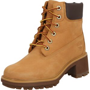 TIMBERLAND Šněrovací kozačky 'Kinsley' karamelová / tmavě hnědá