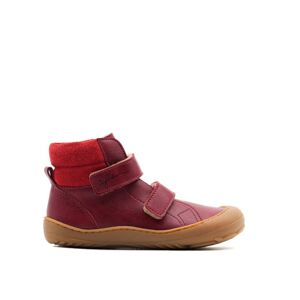 AYLLA BAREFOOT CHIRI Kids Red | Zimní barefoot boty - 34 - 230 mm