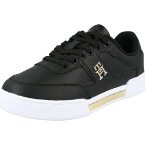 TOMMY HILFIGER Tenisky zlatá / černá