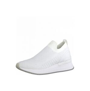 Tamaris Fashletics Slip on boty offwhite / barva bílé vlny