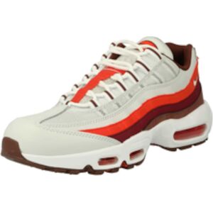 Tenisky 'AIR MAX 95' Nike Sportswear hnědá / bobule / svítivě oranžová / bílá