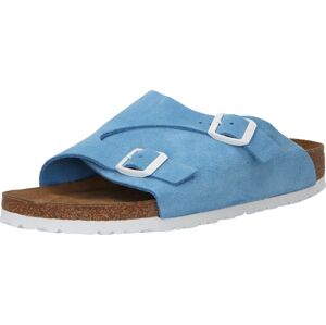 Pantofle 'Zürich' Birkenstock modrá / bílá