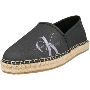 Calvin Klein Jeans Espadrilky fialová / černá