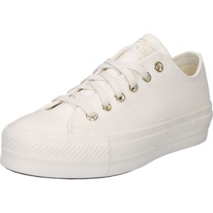 CONVERSE Tenisky 'Chuck Taylor All Star Lift' krémová / přírodní bílá