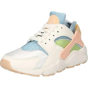Nike Sportswear Tenisky 'Air Huarache' starobéžová / světlemodrá / světle zelená / meruňková