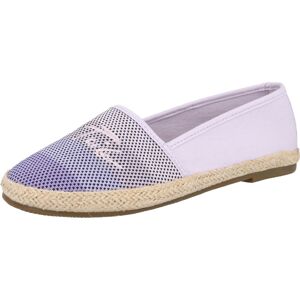 TOM TAILOR Espadrilky světle fialová / černá