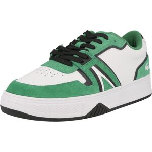 LACOSTE Tenisky trávově zelená / černá / bílá