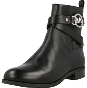 MICHAEL Michael Kors Nízké kozačky 'RORY' černá / stříbrná