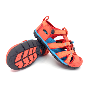 Keen Seacamp II CNX Coral / Poppy Red Velikost: 36
