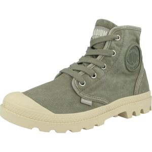 Kotníkové tenisky ' Pampa Hi ' Palladium khaki