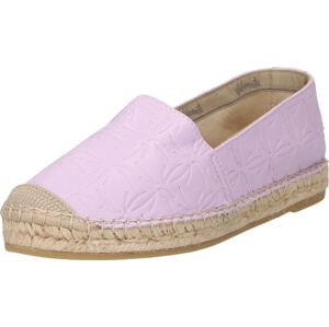 Vidorreta Espadrilky 'NAPA' starobéžová / fialová