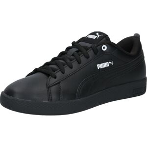 PUMA Tenisky černá / bílá