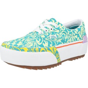 VANS Tenisky 'UA Era Stacked' tyrkysová / světle zelená / orchidej / bílá