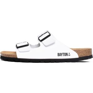Bayton Pantofle 'Atlas' černá / bílá