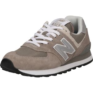 new balance Tenisky šedá / šedobéžová / bílá