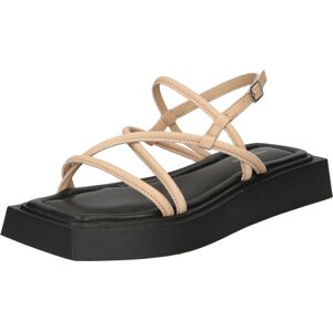VAGABOND SHOEMAKERS Sandály 'Evy' světle hnědá