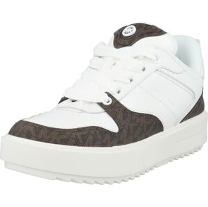 MICHAEL Michael Kors Tenisky 'RUMI' hnědá / čokoládová / bílá