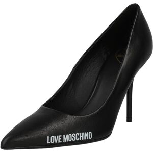 Lodičky Love Moschino černá / bílá