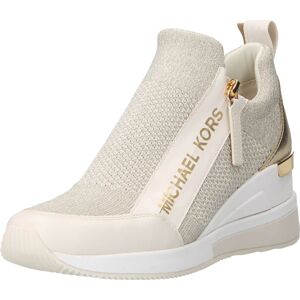 MICHAEL Michael Kors Tenisky 'WILLIS' zlatá / barva bílé vlny