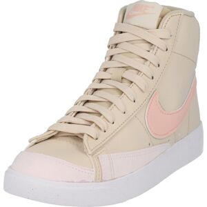 Nike Sportswear Kotníkové tenisky světle hnědá / lososová / růžová / bílá