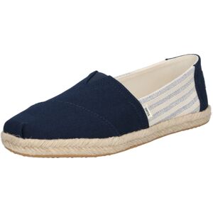 TOMS Espadrilky béžová / námořnická modř / modrý melír / bílá