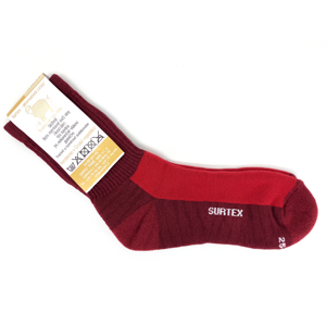 Ponožky Surtex 70% Merino VOLNÝ LEM Červené Velikost: 38 - 41