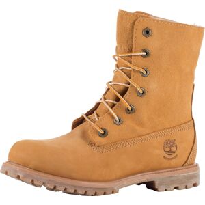 TIMBERLAND Šněrovací kozačky 'Authentics' koňaková