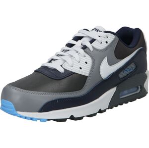 Nike Sportswear Tenisky 'Air Max 90' tmavě modrá / šedá / antracitová / bílá