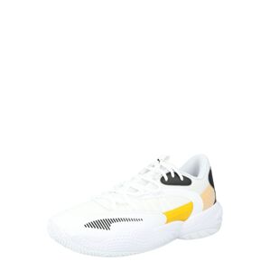 Sportovní boty 'Court Rider 2.0' Puma žlutá / meruňková / černá / bílá