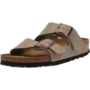 BIRKENSTOCK Pantofle 'Arizona' šedobéžová