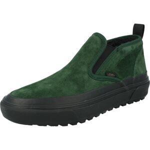 VANS Slip on boty tmavě zelená / černá