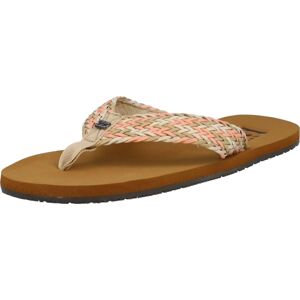 BILLABONG Žabky 'Kai' béžová / melounová / bílá