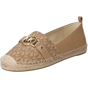 Espadrilky 'RORY' MICHAEL Michael Kors písková / tmavě hnědá