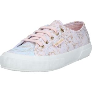 SUPERGA Tenisky '2750 Marbleprint Cotw' pink / bílá