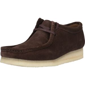 Šněrovací boty 'Wallabee' Clarks Originals tmavě hnědá