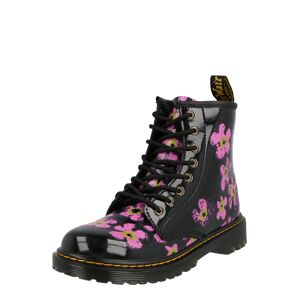 Kozačky Dr. Martens šedá / pink / černá