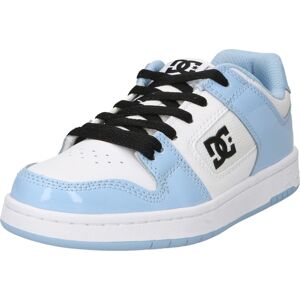 DC Shoes Tenisky 'MANTECA' světlemodrá / černá / bílá