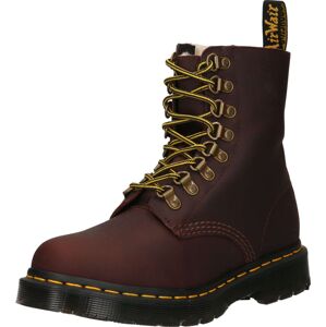 Sněhule 'Pascal' Dr. Martens tmavě hnědá / žlutá