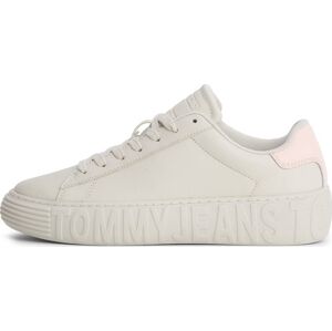 Tommy Jeans Tenisky růžová / bílá