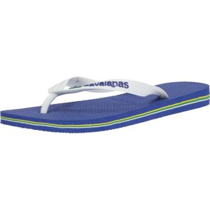 HAVAIANAS Žabky 'BRASIL' modrá / bílá